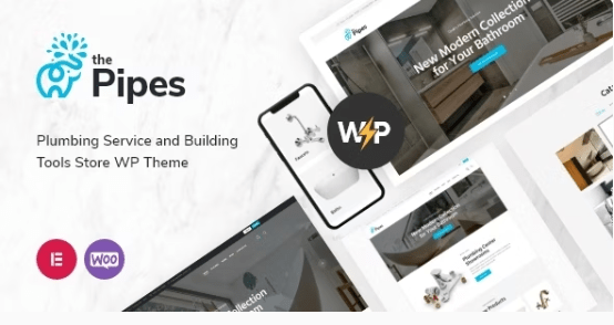 The Pipes v1.6.0 – Plumbing Service and Building Tools Store WordPress Theme