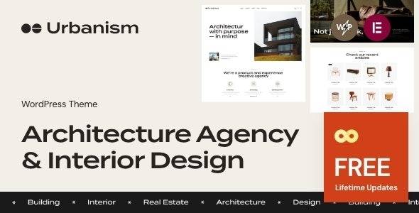 Urbanism v1.0 – Architecture Agency & Interior Design WordPress Theme