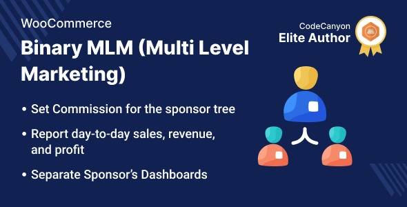 WooCommerce Binary Multi Level Marketing [MLM] v1.0.0