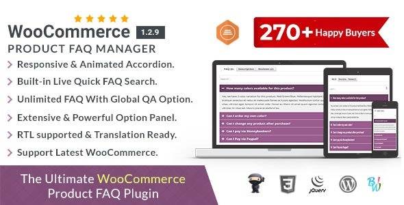 WooCommerce Product FAQ Manager v1.3.1