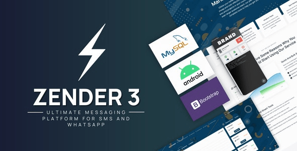 Zander v3.3.8 – Ultimate Messaging Platform for SMS, WhatsApp & use Android Devices as SMS Gateways (SaaS)