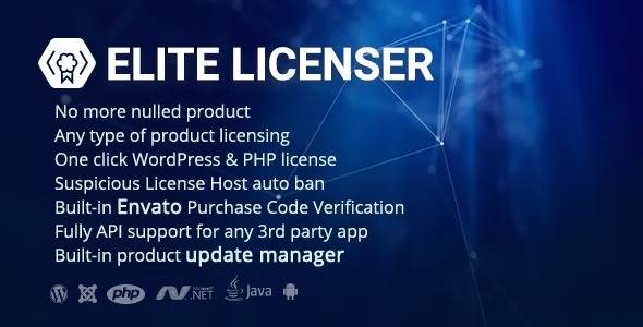 Elite Licenser v2.4.0 – Software License Manager for WordPress (Updated)