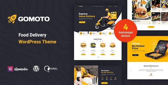 Gomoto v1.3.5 – Food Delivery & Medical Supplies WordPress Theme