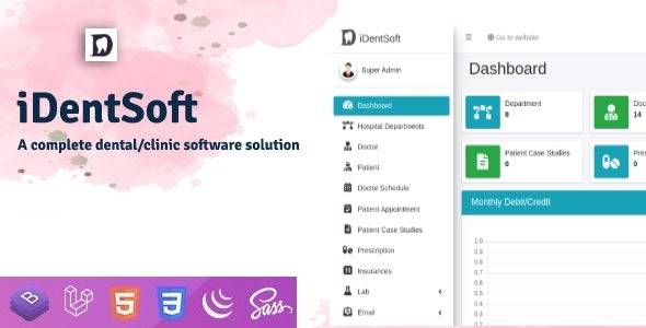 iDentSoft v1.2.0 – Dental / Clinic Software Solution