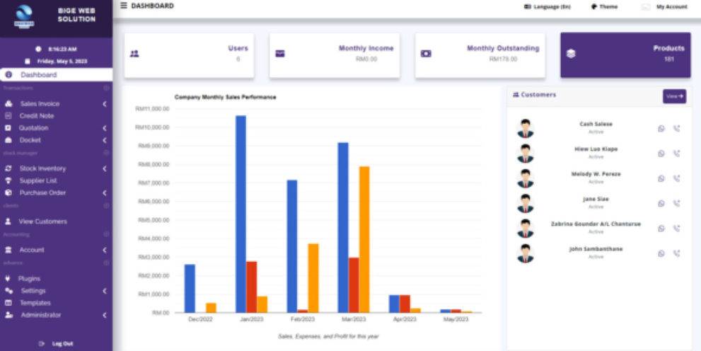 Emitech v1.6 – PHP Invoice System