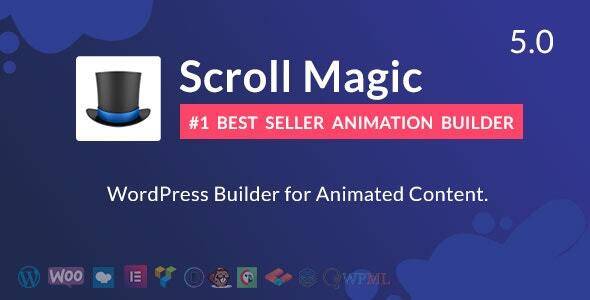 Scroll Magic v5.0.3 – Scrolling Animation Builder Plugin