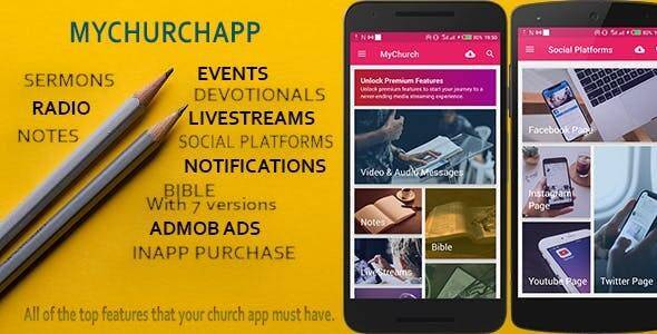 My Church App – Android & IOS Flutter Church Application – 15 July 2023