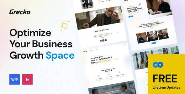 Grecko v5.9 – Multipurpose Business WordPress Theme with Clean Design