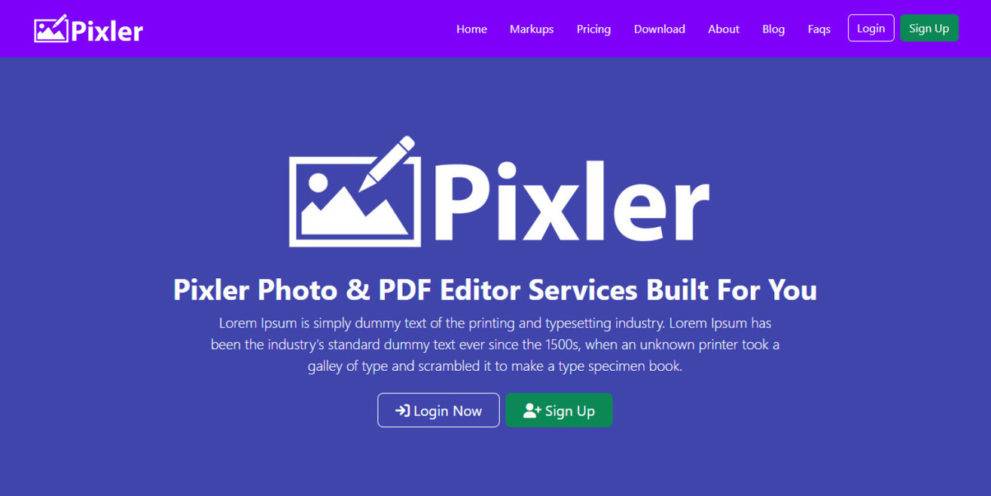 Pixler v1.0 – Photo And PDF Editor Script