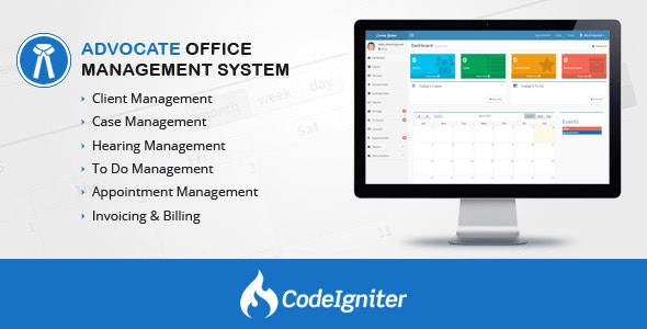 Advocate Office Management System v2.0 – nulled