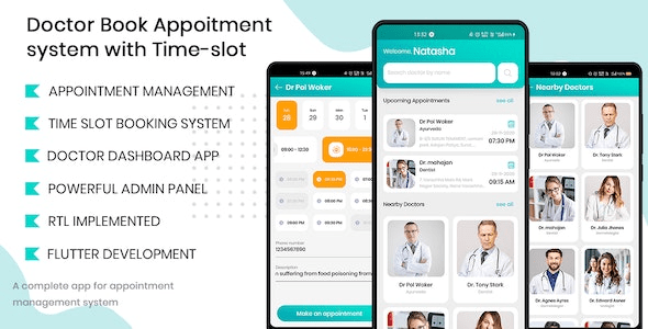 Doctor Finder v8.0 – Appointment Booking With Time-slot app