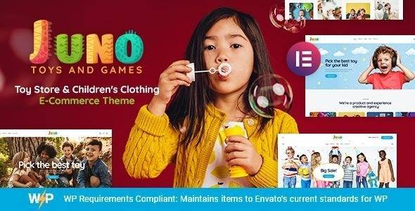 Juno v2.12 – Kids Toys & Games Store WordPress Theme