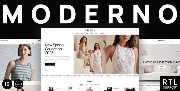 Moderno v1.6 – Fashion & Furniture Store WooCommerce Theme