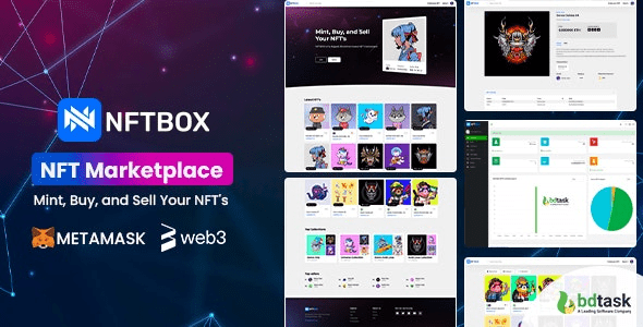 NFTBOX v1.3 – NFT Marketplace Script – nulled