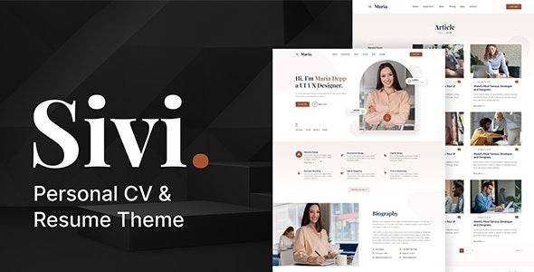 Sivi v1.1 – Personal CV/Resume Theme