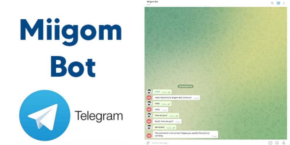 Miigom Bot v1.0 – Telegram Bot PHP