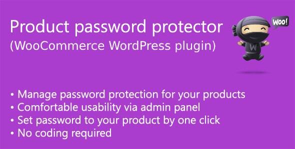 Product password protector for WooCommerce v1.6.2