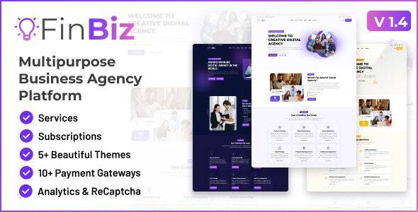 FinBiz v1.4 – Multipurpose Business Agency Platform