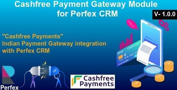 Cashfree Payment Gateway Module For Perfex CRM v1.0.0