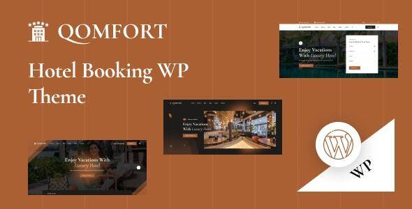 Qomfort v1.0.1 – Hotel Booking WordPress Theme