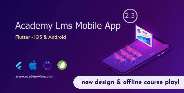 Academy Lms Student Mobile App v2.3 – Flutter iOS & Android