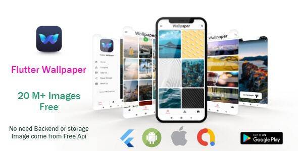 Flutter Wallpaper Pro 20m+ Images – Android & Ios – 2 May 2023