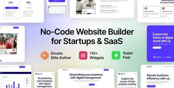 Applico v1.0 – Startup & SaaS WordPress Theme