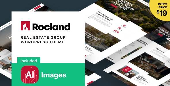 Rocland v1.0.0 – Real Estate Group WordPress Theme