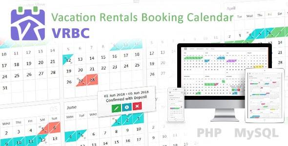 Vacation Rentals Booking Calendar – 9 June 2023