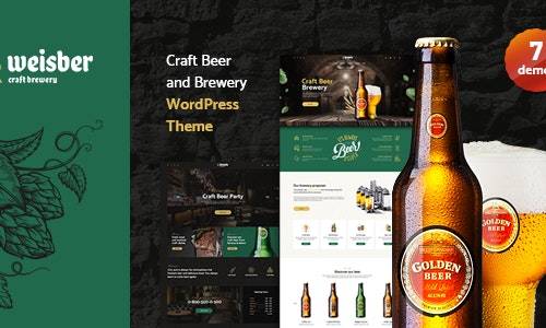 Weisber v1.1.8 – Craft Beer & Brewery WordPress Theme