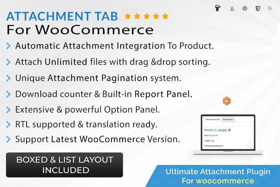 Attachment Tab For Woocommerce v1.2.4