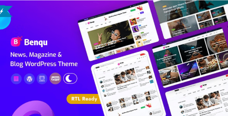 Benqu v1.0.9 – News Magazine WordPress Theme