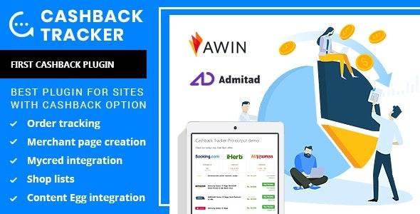 Cashback Tracker v2.6.4 – WordPress Plugin (Updated)