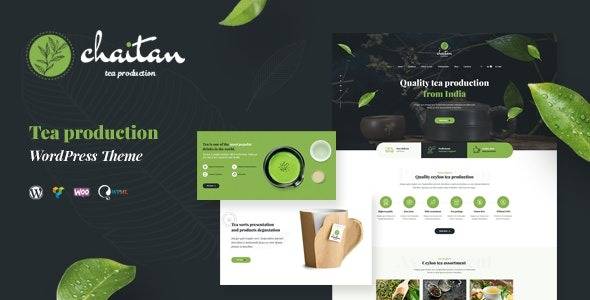 Chaitan v1.2.5 – Tea Production Company & Organic Store WordPress Theme