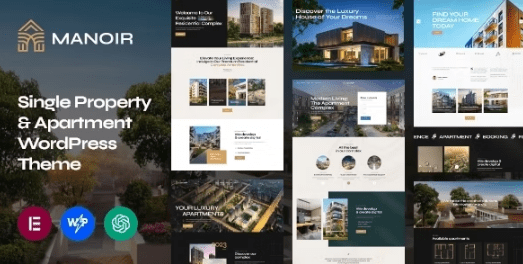 Manoir v1.3 – Single Property & Apartment WordPress Theme