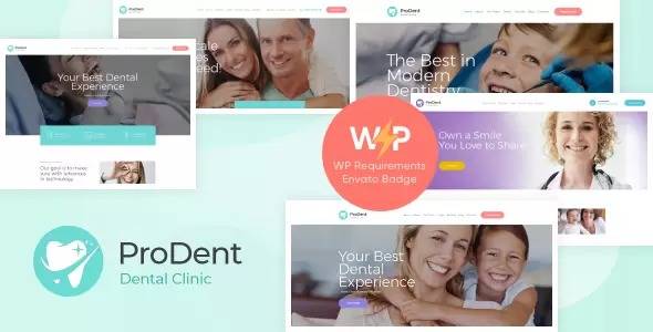 ProDent v1.5.9 – Dental Clinic & Healthcare Doctor WordPress Theme + Elementor + RTL