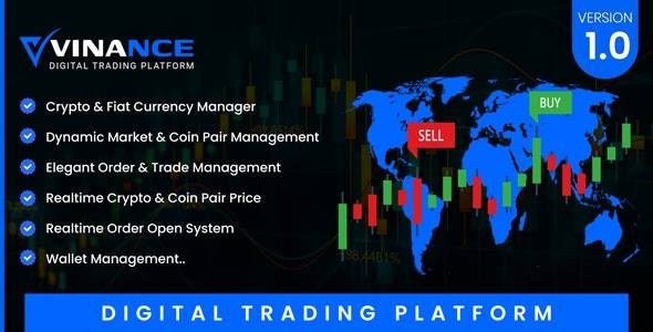 Vinance v1.0 – Digital Trading Platform – nulled