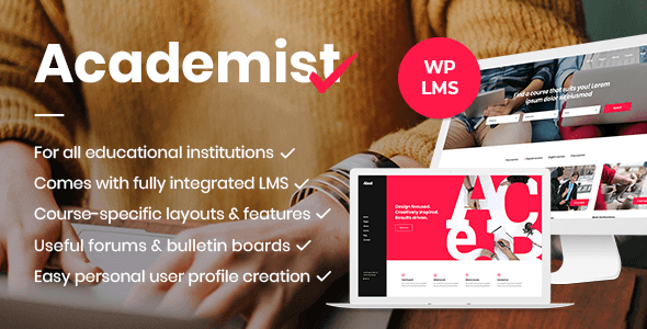 Academist v1.13 – Education & Learning Management System Theme