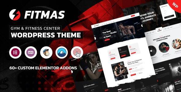 Fitmas v1.0 – Gym & Fitness Center WordPress Theme