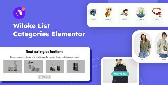 Wiloke Product Categories Elementor v1.0.0