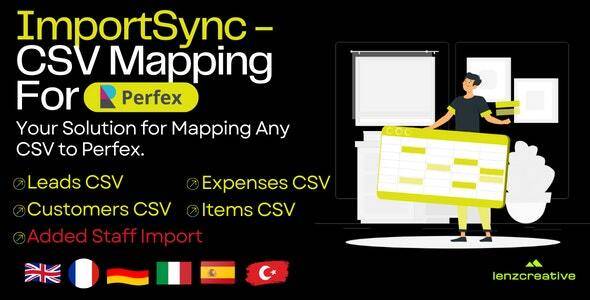 ImportSync v1.0 – CSV Mapping For Perfex CRM