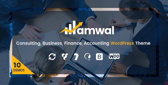 Amwal v1.3.8 – Consulting Finance WordPress Theme