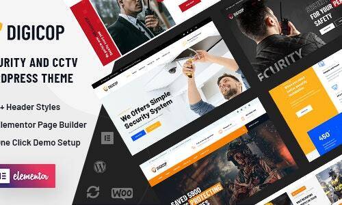 Digicop v2.9 – Security and CCTV WordPress Theme