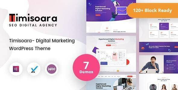 Timisoara v3.0.0 – Digital Marketing WordPress Theme + RTL