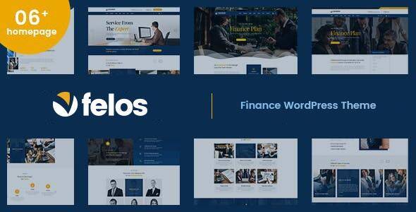 Felos v1.1.1 – Finance WordPress Theme