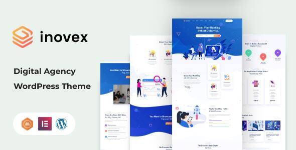 Inovex v1.0 – SEO & Marketing Agency WordPress Theme + RTL