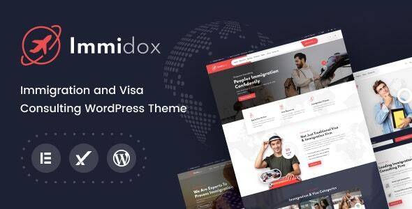 Immidox v1.0 – Immigration and Student consultancy WordPress Theme + RTL