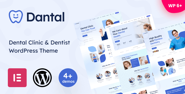 Dantal v1.02 – Dental Clinic & Dentist WordPress Theme