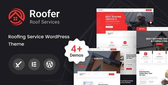 Roofer v1.0 – Roofing Services WordPress Theme + RTL