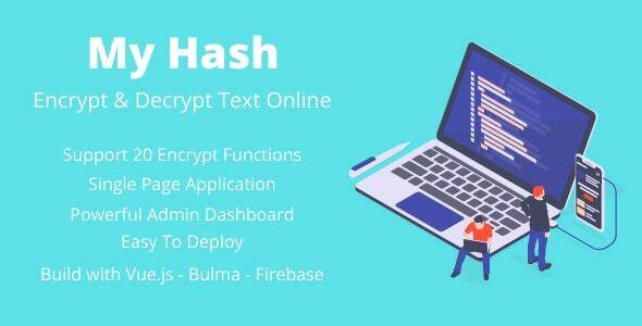 MyHash v2.0 – Encrypt & Decrypt Text Online – Firebase Version (Production Ready)